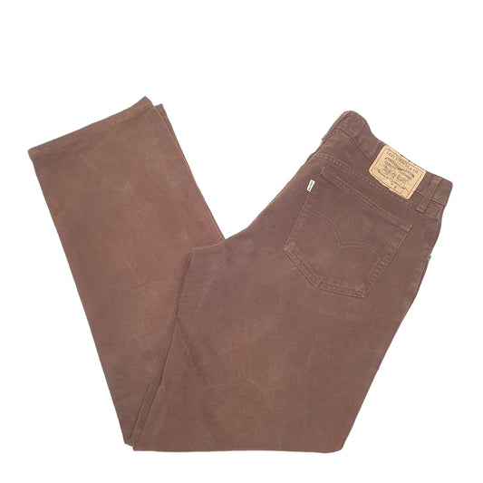 Mens Brown Levis Casual JeansW36 L32