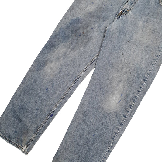 Mens Blue Levis 550 JeansW37 L32