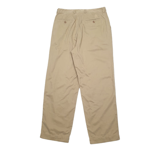 Mens Khaki Tommy Hilfiger Corduroy Trousers
