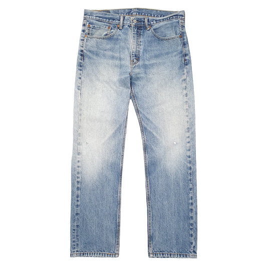 Mens Blue Levis 505 JeansW34 L32