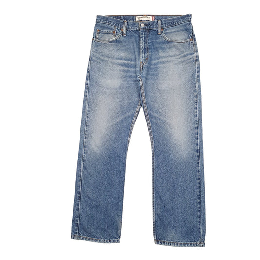 Mens Blue Levis 505 JeansW34 L30