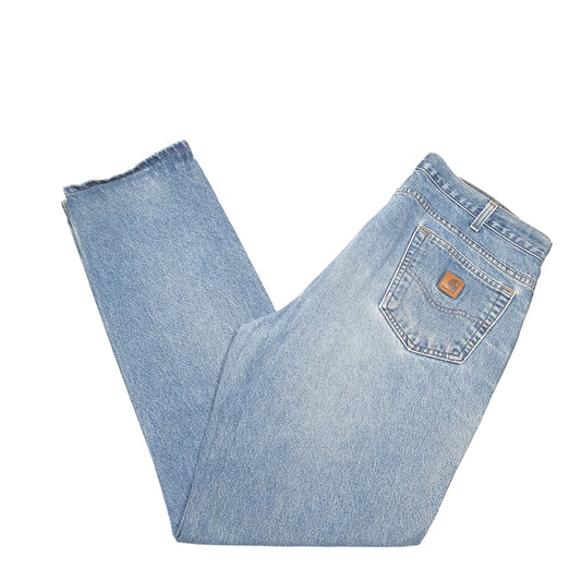 Mens Blue Carhartt Traditional Fit B18 JeansW40 L34