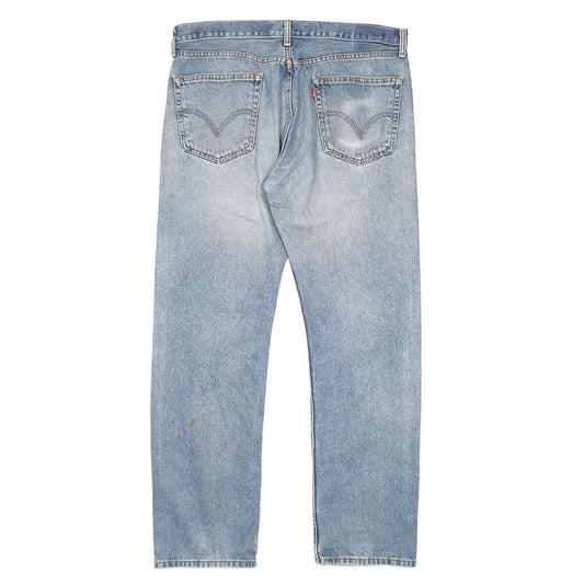 Mens Blue Levis 505 JeansW38 L34