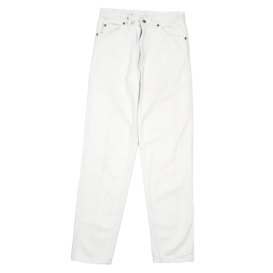 Mens White Levis Bleached Vintage Acid Wash 90s 550 JeansW30 L32