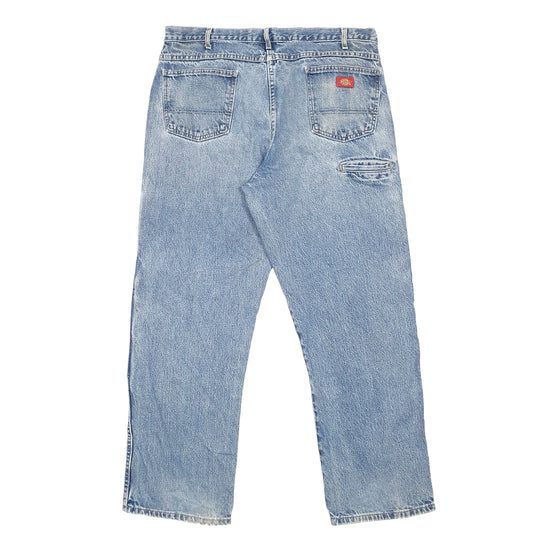 Mens Blue Dickies Double Knee Carpenter JeansW38 L32