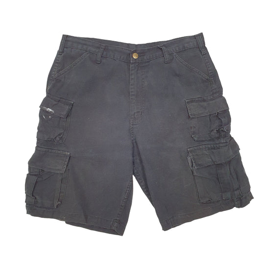 Mens Black Dakota Cargo Shorts