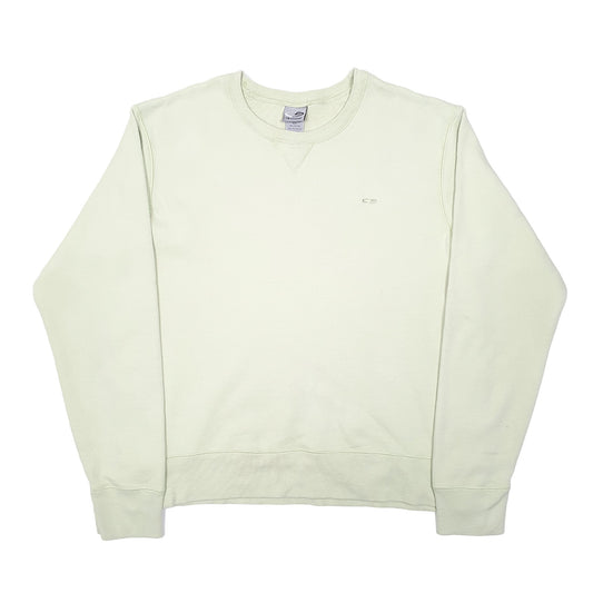 Womens Green Champion Crewneck Jumper