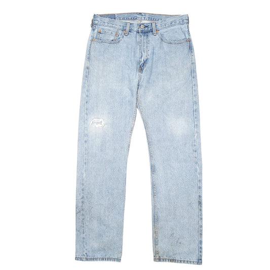 Mens Blue Levis 505 JeansW35 L32
