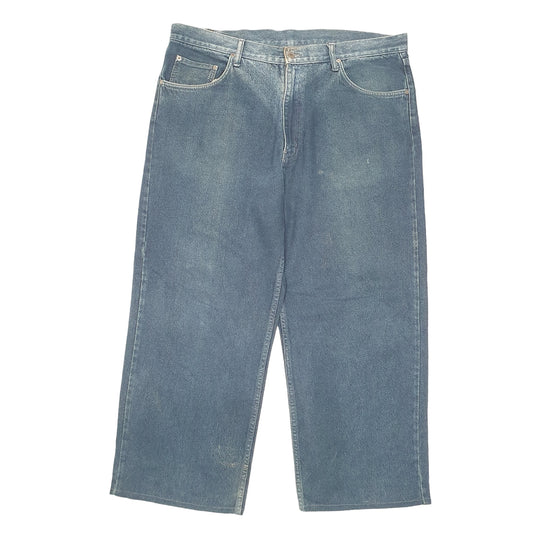 Mens Blue Dickies Straight Baggy Casual JeansW40 L27