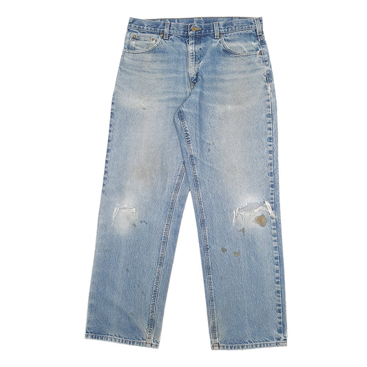 Mens Blue Carhartt B167 Casual JeansW36 L32