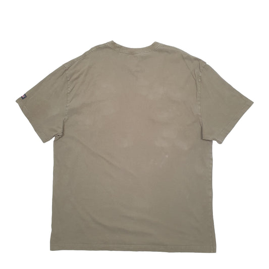 Mens Khaki Dickies Short Sleeve T Shirt