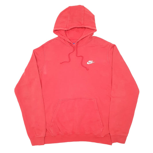 Mens Red Nike Hoodie Jumper