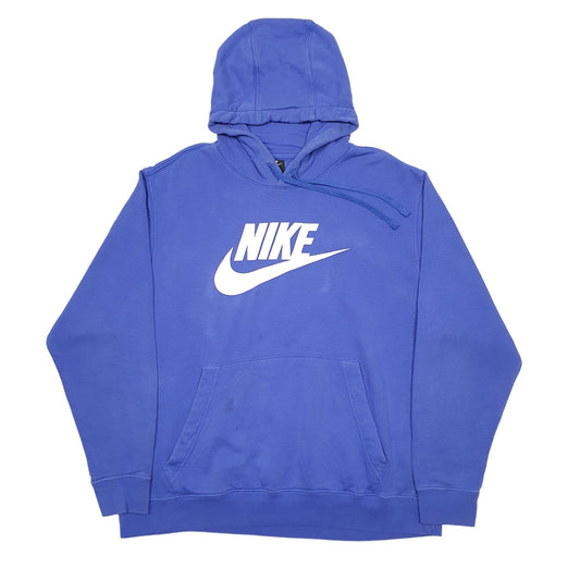 Mens Blue Nike Hoodie Jumper