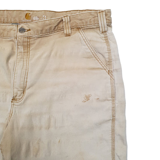 Mens Tan Carhartt Carpenter Shorts