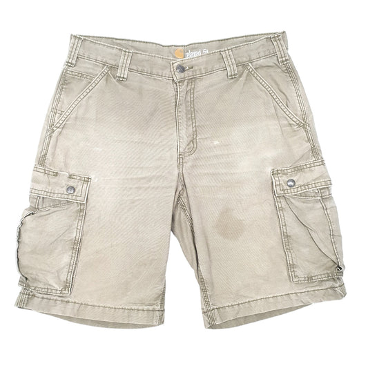 Mens Khaki Carhartt Cargo Shorts