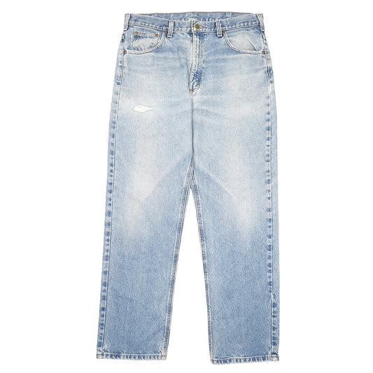 Mens Blue Carhartt Casual JeansW36 L32