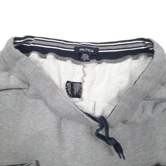 Mens Grey Nautica Jogger Trousers