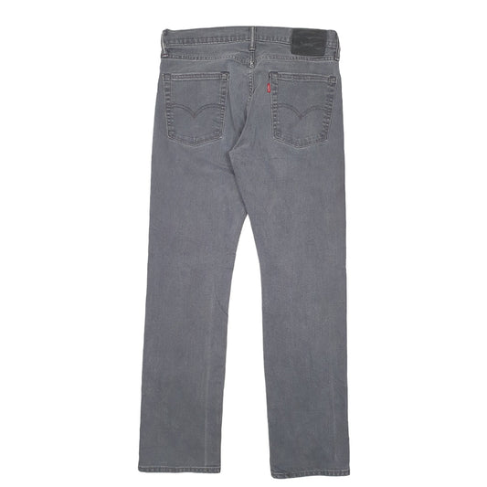 Mens Grey Levis 513 JeansW32 L32