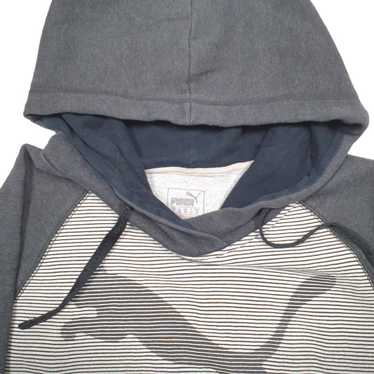 Womens Grey Puma Hoodie Jumper