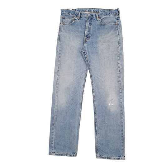 Mens Blue Levis 505 JeansW38 L34