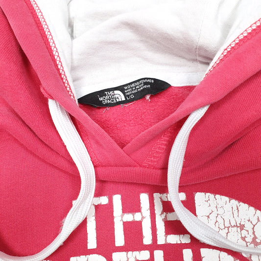 Womens Pink The North Face Hoodie Jumper