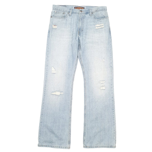 Mens Blue Levis 527 JeansW34 L34