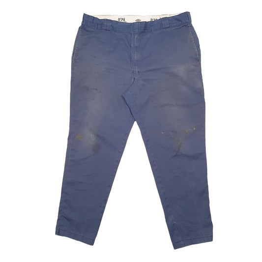Mens Blue Dickies Chino Trousers