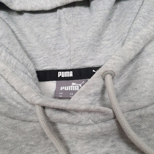 Womens Grey Puma Hoodie Jumper