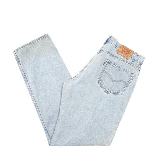 Mens Blue Levis Vintage 90s 505 JeansW36 L34