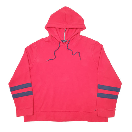 Womens Red Nautica Hoodie Jumper