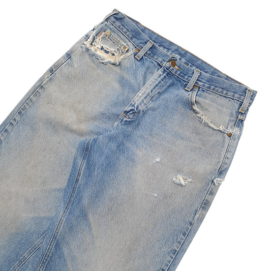 Mens Blue Carhartt Casual JeansW35 L32