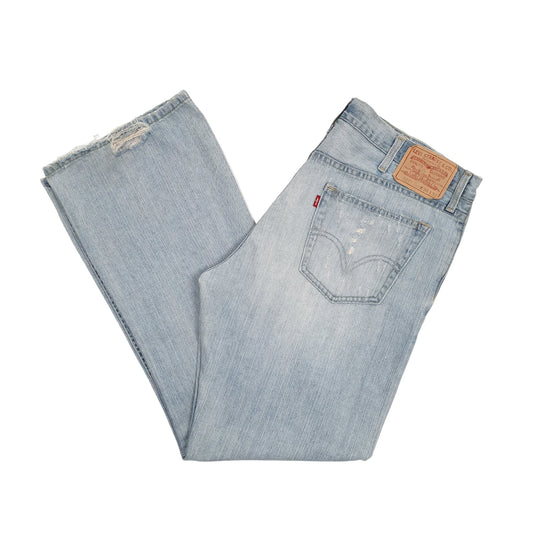 Mens Blue Levis 2000s Y2K 517 JeansW38 L32