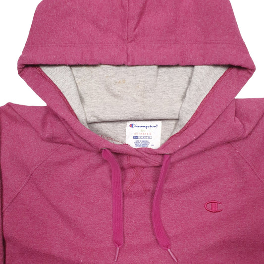 Womens Pink Champion Hoodie Jumper
