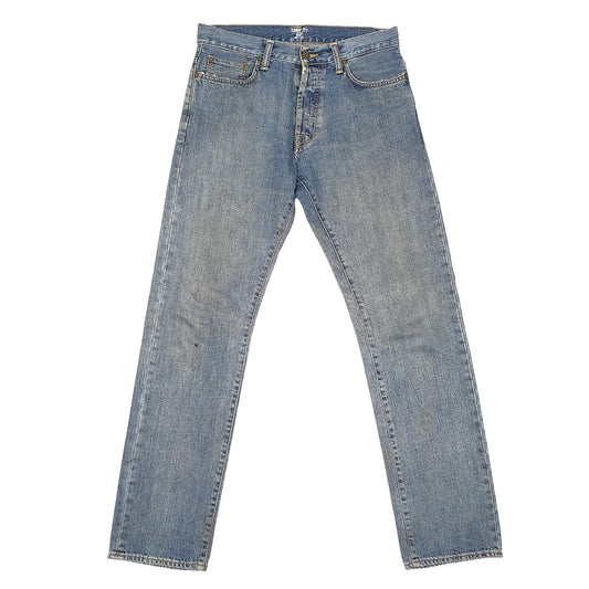 Mens Blue Carhartt WIP Oakland Pant Regular Casual JeansW30 L32