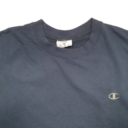 Mens Navy Champion Crewneck Jumper