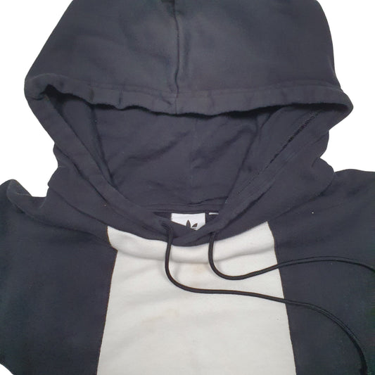 Womens Black Adidas Hoodie Jumper