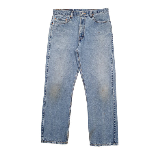 Mens Blue Levis Vintage 90's 505 JeansW34 L29