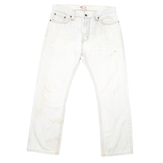 Mens Grey Levis 514 JeansW34 L32