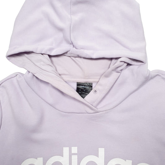 Womens Purple Adidas Hoodie Jumper