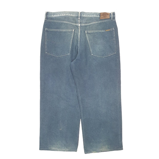 Mens Blue Dickies Straight Baggy Casual JeansW40 L27