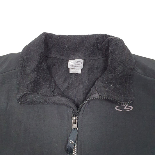 Womens Black Champion Full Zip Jumper