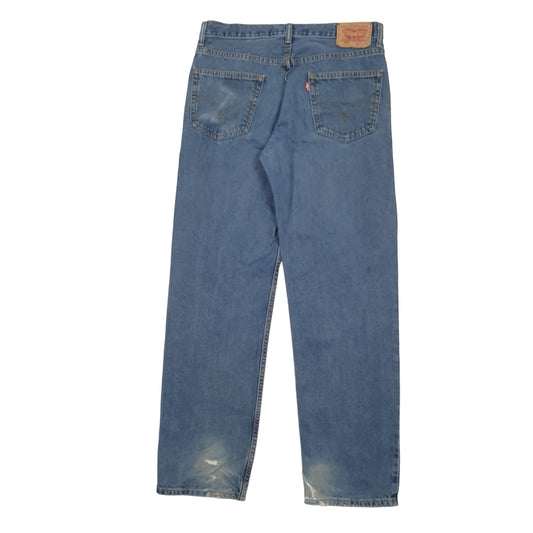 Mens Blue Levis 550 JeansW33 L32