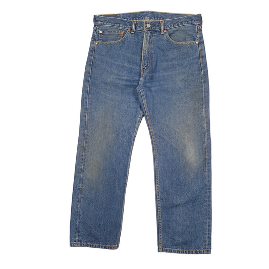 Mens Blue Levis 505 JeansW36 L29