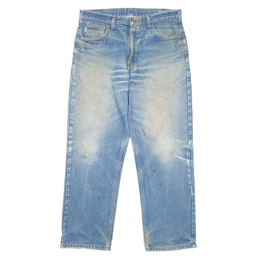 Mens Blue Carhartt Casual JeansW36 L30