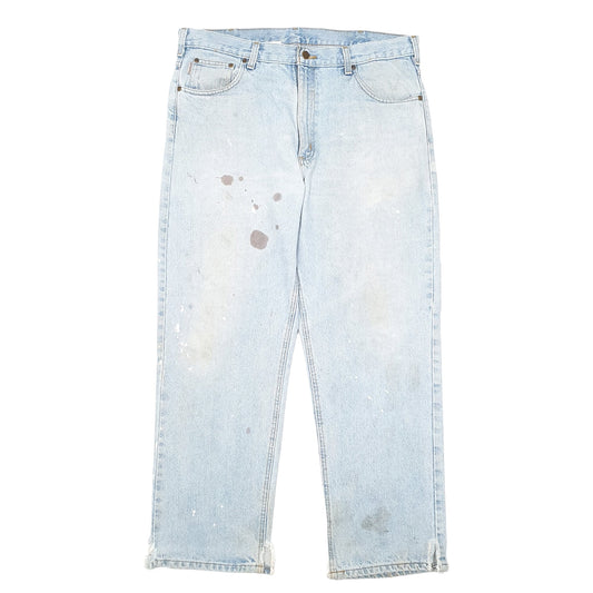 Mens Blue Carhartt Casual JeansW38 L30