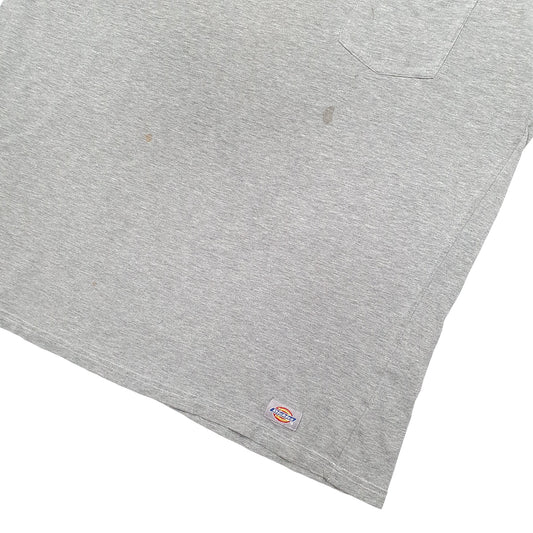 Mens Grey Dickies Short Sleeve T Shirt