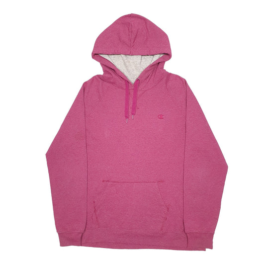 Womens Pink Champion Hoodie Jumper