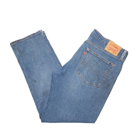 Mens Blue Levis Stretch 514 JeansW38 L30