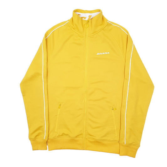 Mens Yellow Dickies Full Zip Jumper