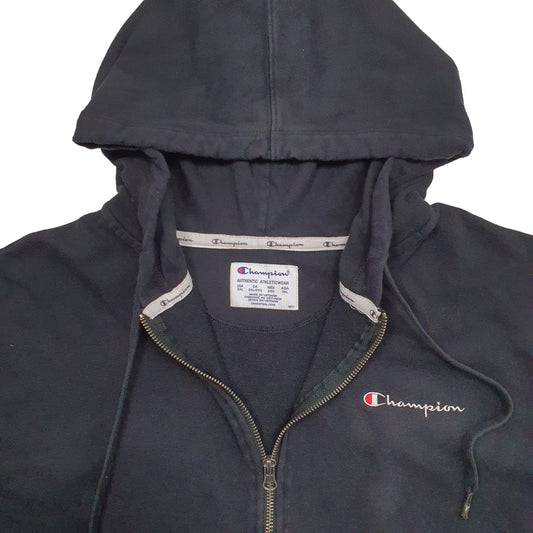 Womens Black Champion Hoodie Jumper